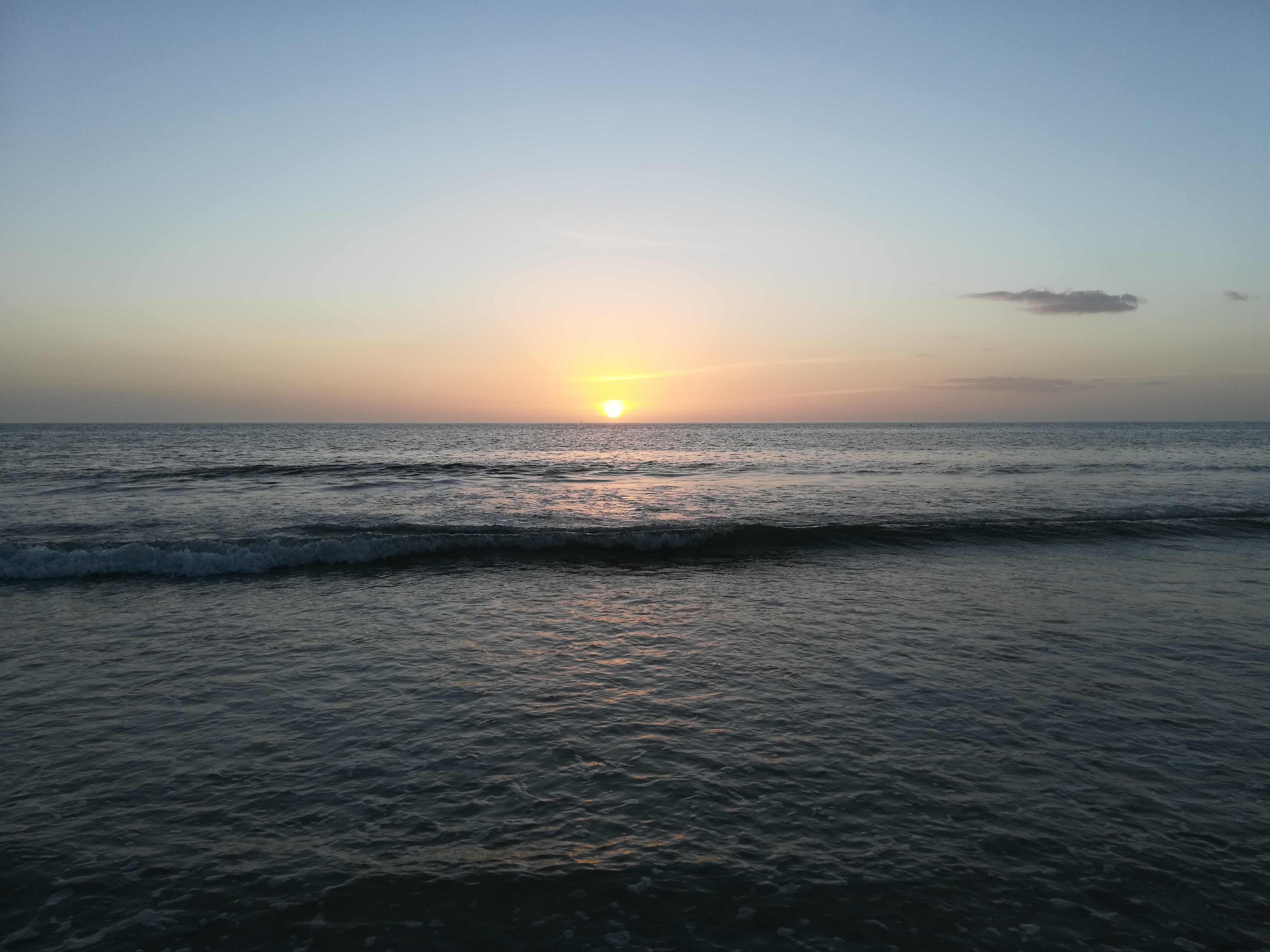 Resident's Beach in Marco Island, Florida at sunset